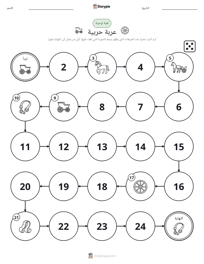 لعبة لف و تحرك