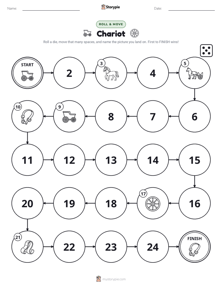 Roll & Move Game