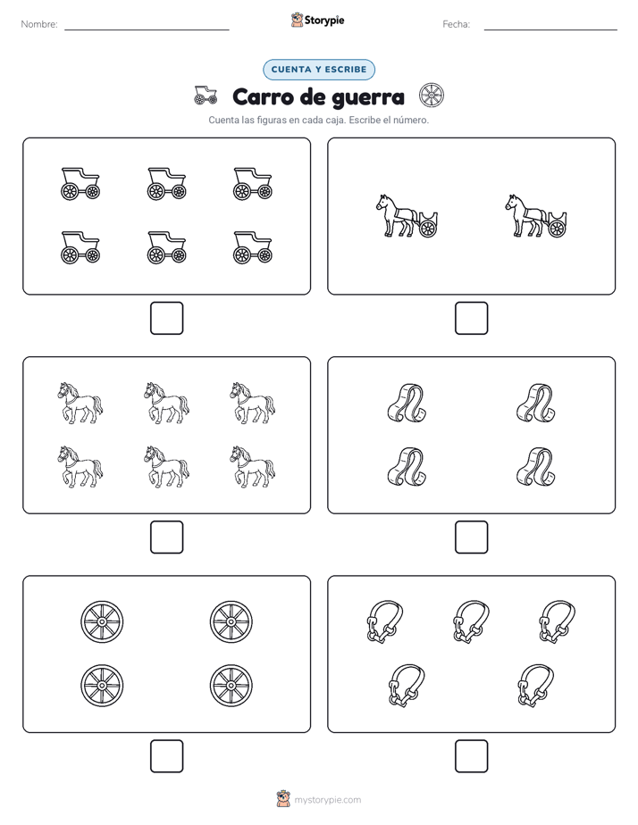 Cuenta y Escribe