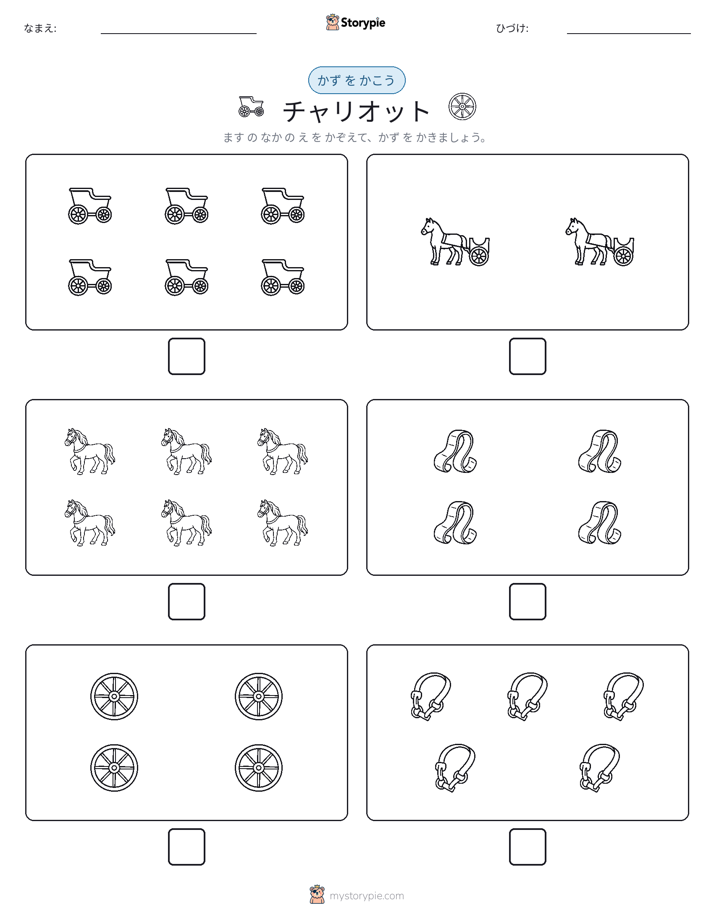 カウント＆ライティング