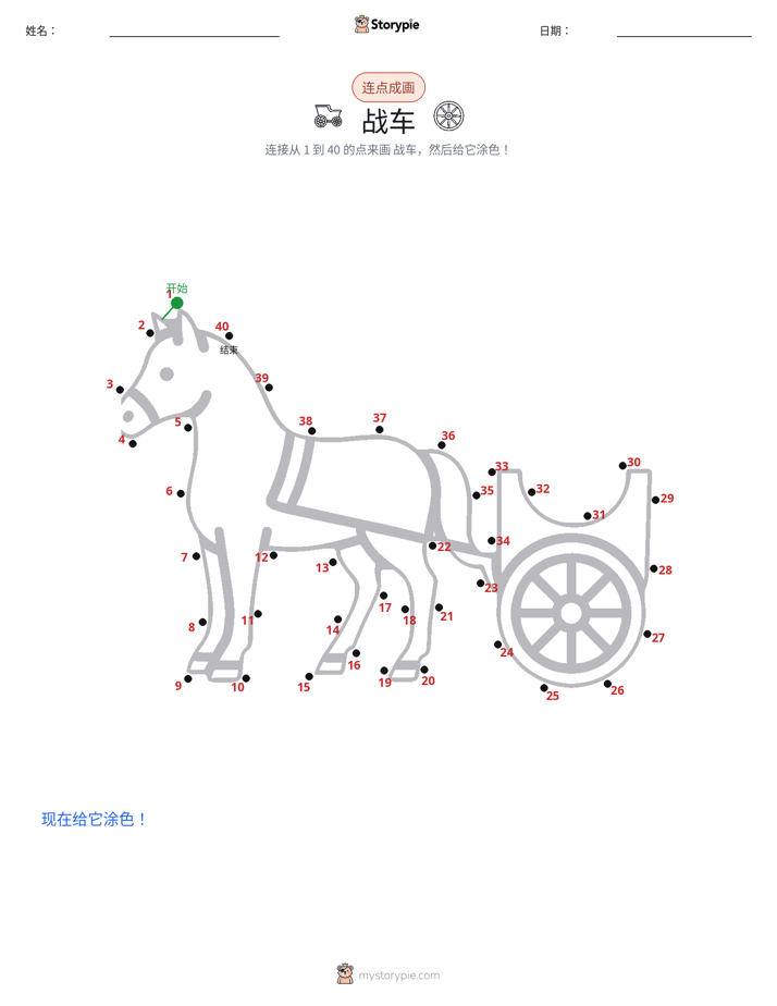 连点成线