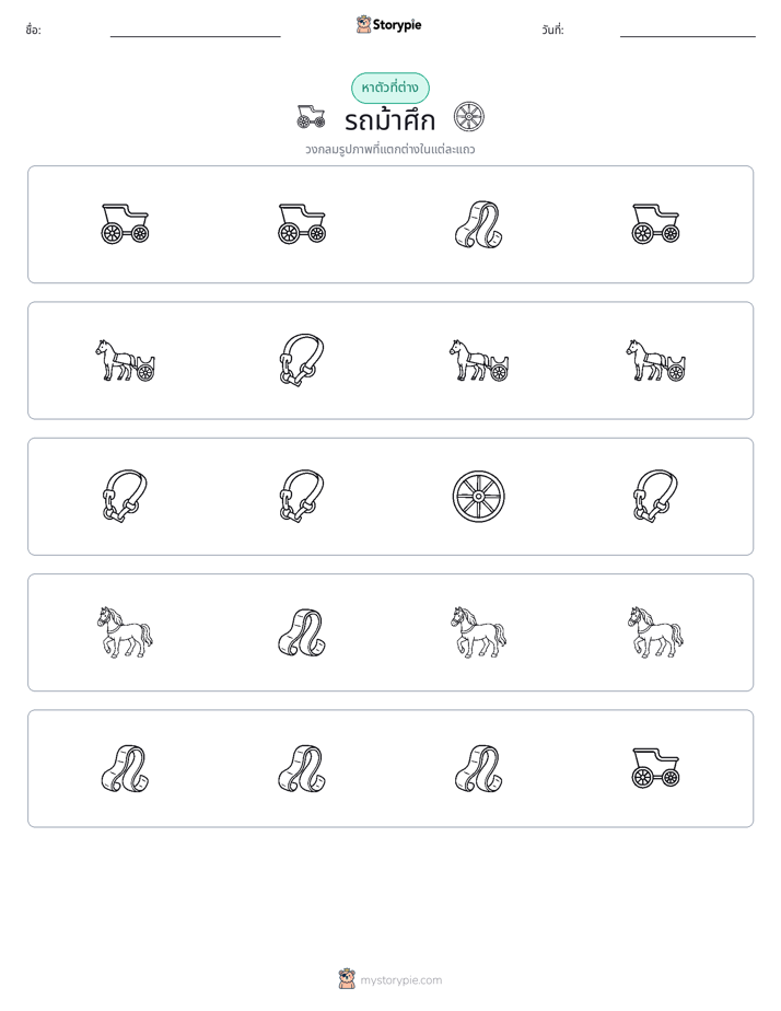 ตัวที่แตกต่าง