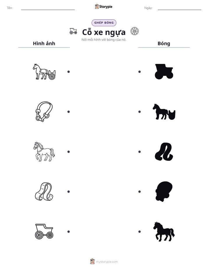 Ghép Hình Bóng