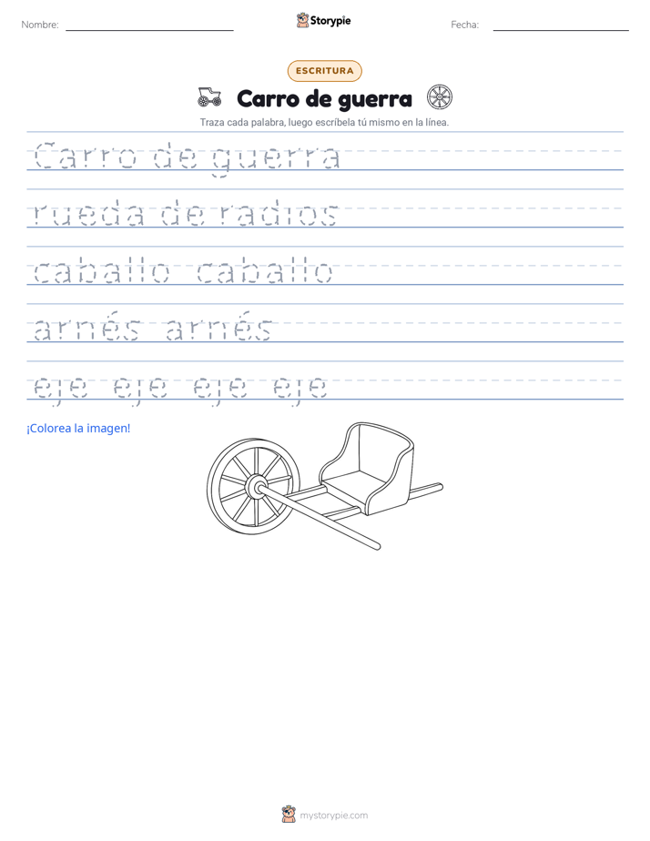 Práctica de Escritura