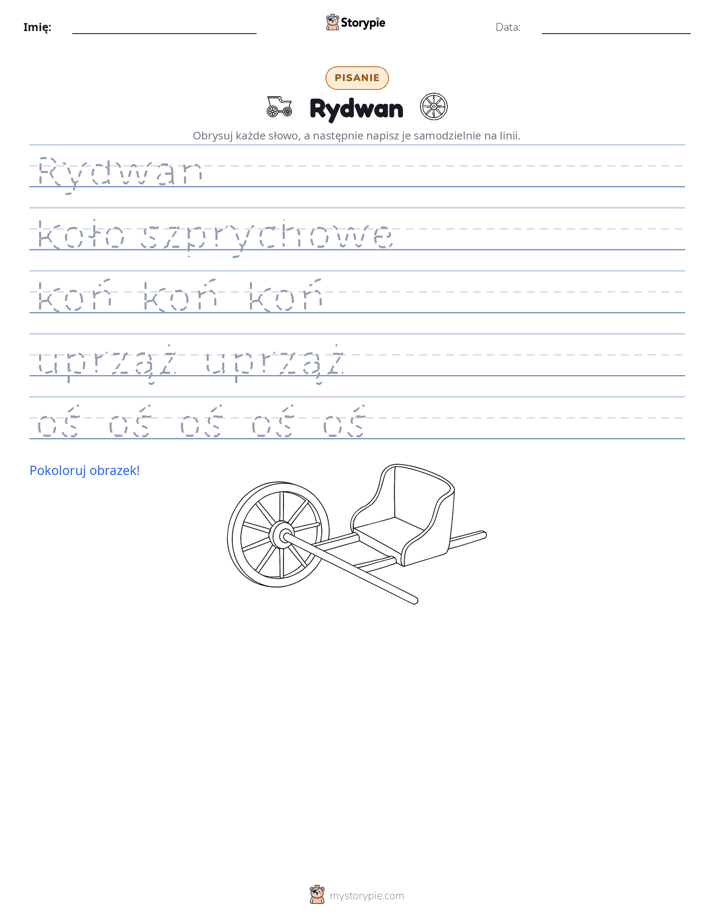 Ćwiczenie Pisania