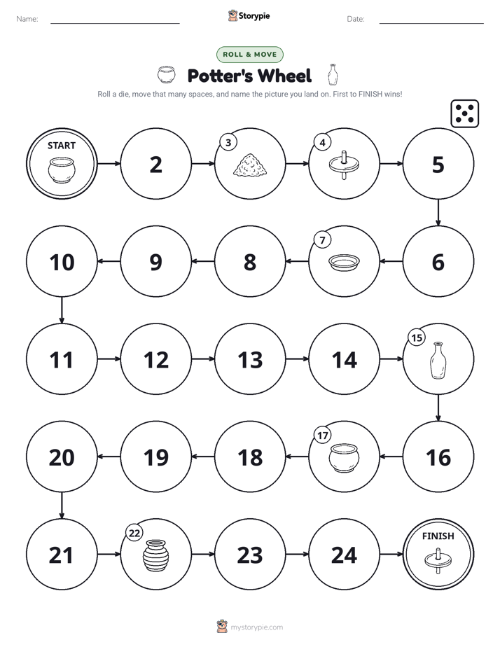 Roll & Move Game