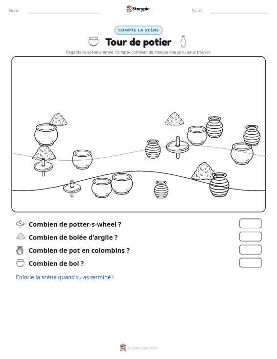 Scène de Comptage