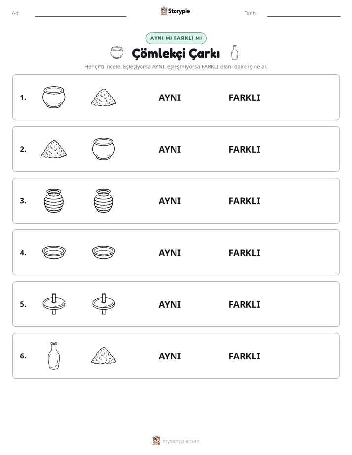 Aynı mı Farklı mı