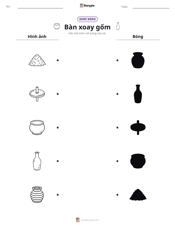 Ghép Hình Bóng