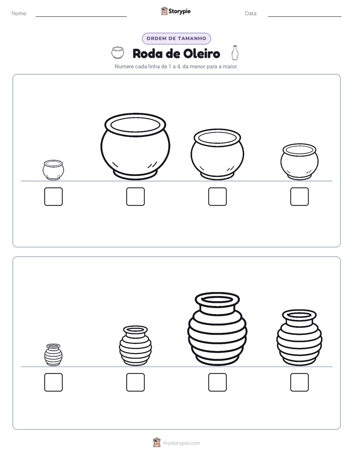 Ordem de Tamanho