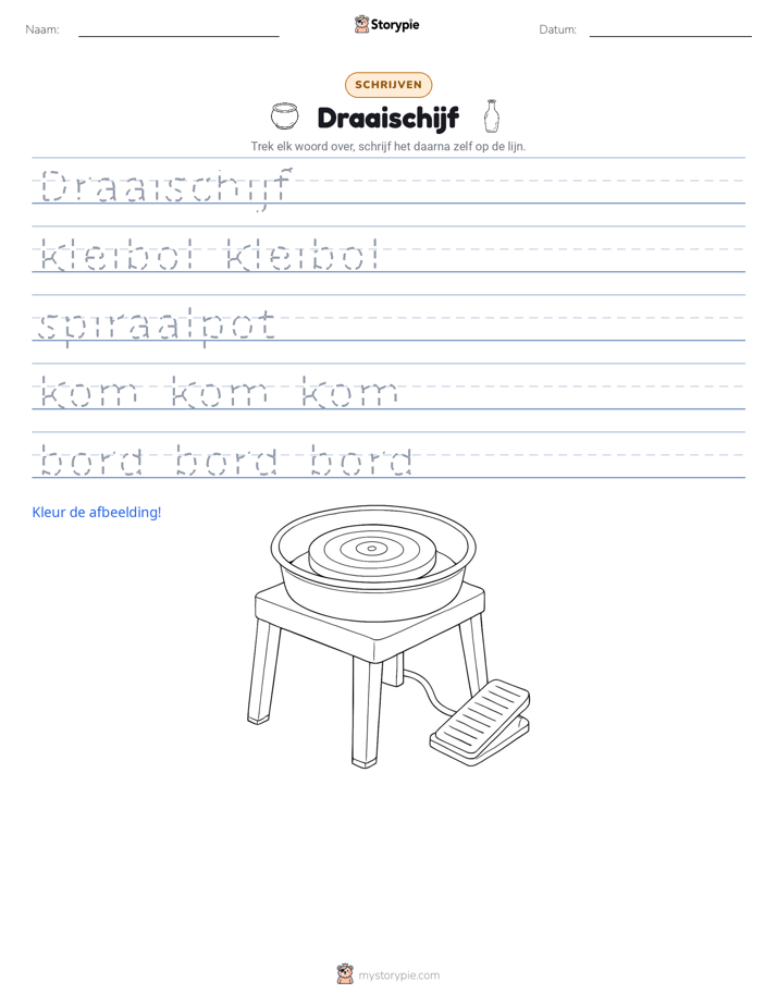 Schrijf Oefening
