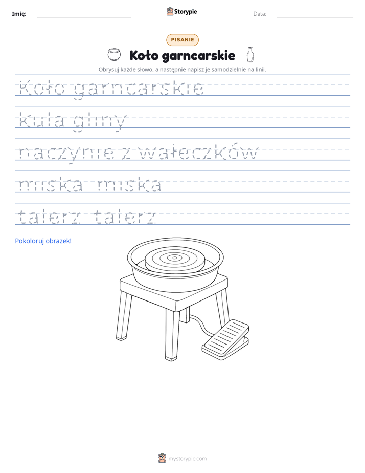 Ćwiczenie Pisania