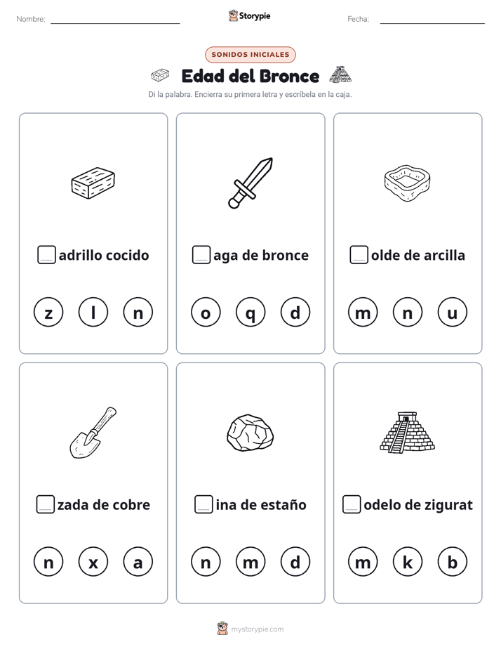 Sonidos Iniciales