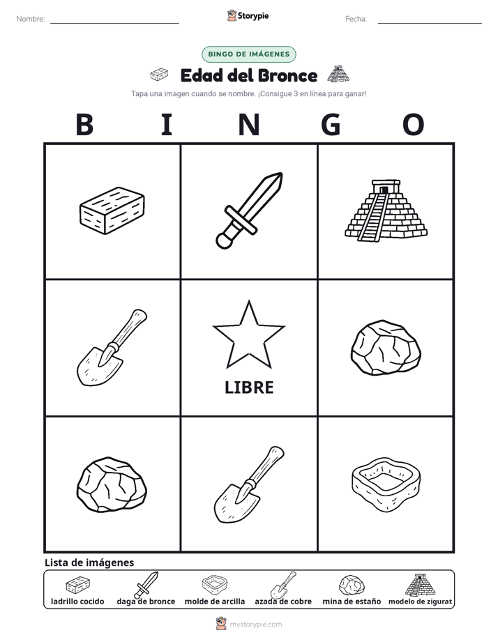 Bingo de Imágenes
