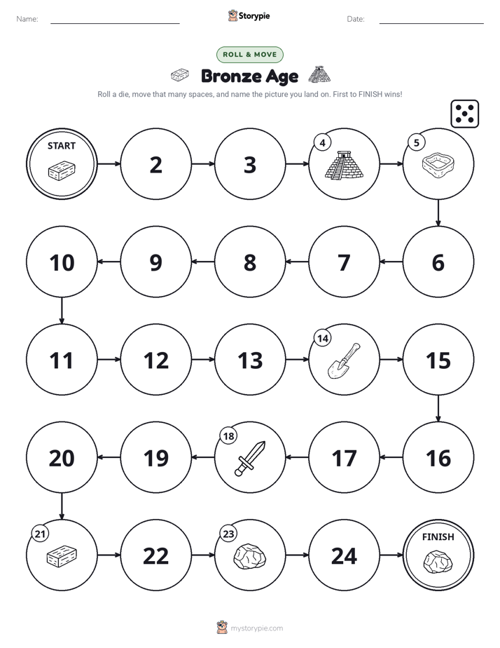 Roll & Move Game