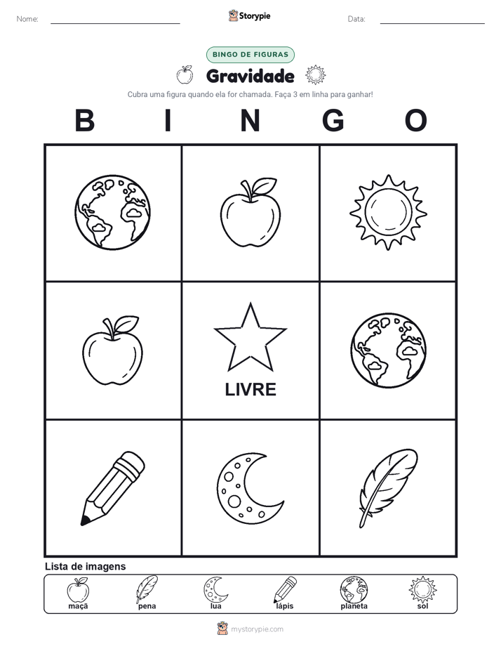Bingo de Imagens