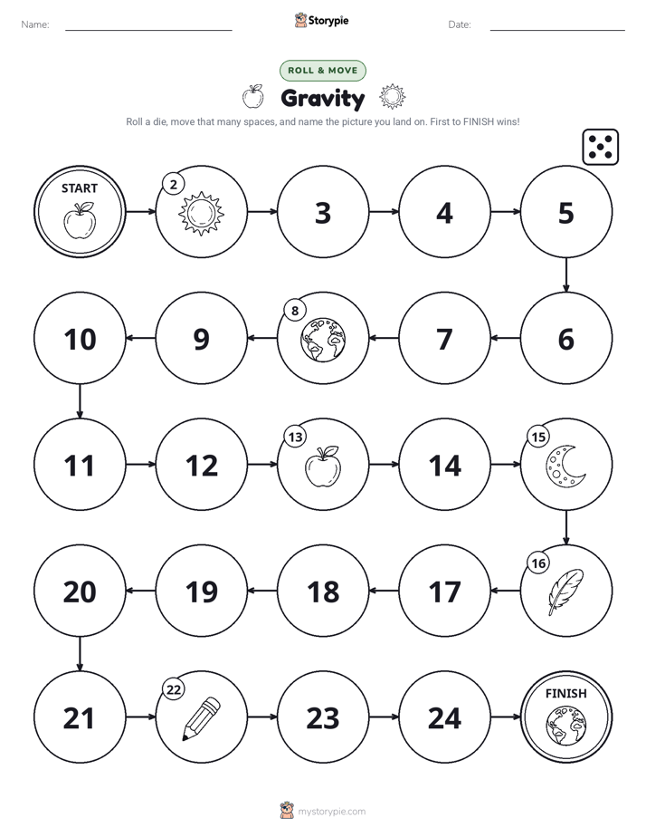 Roll & Move Game