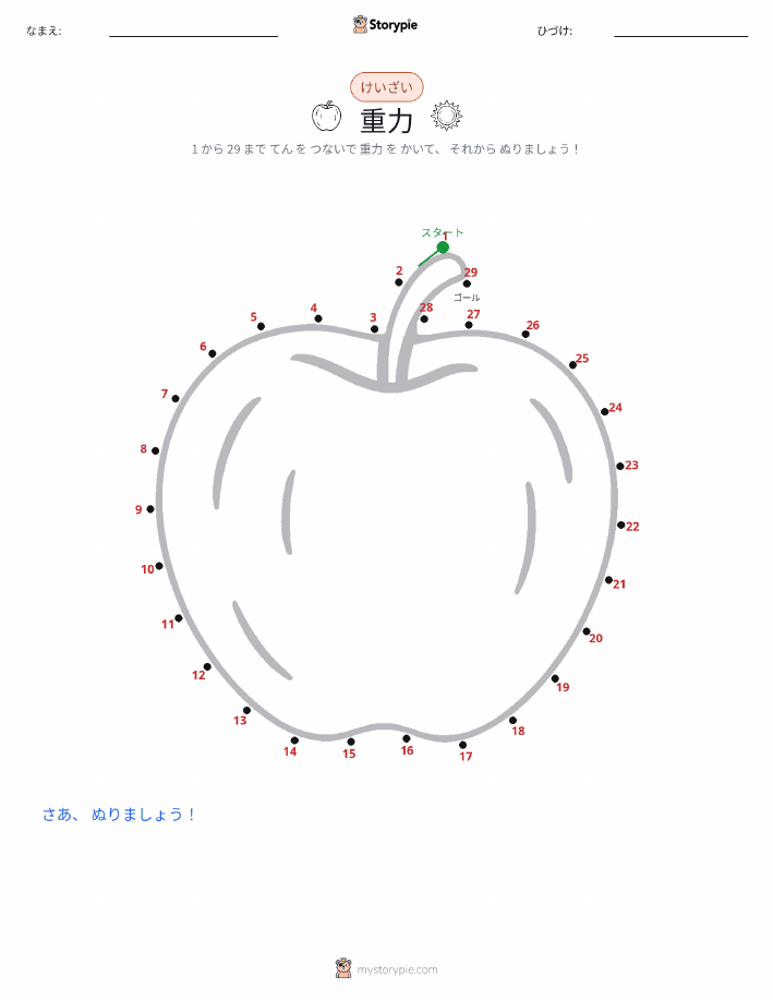 点つなぎ