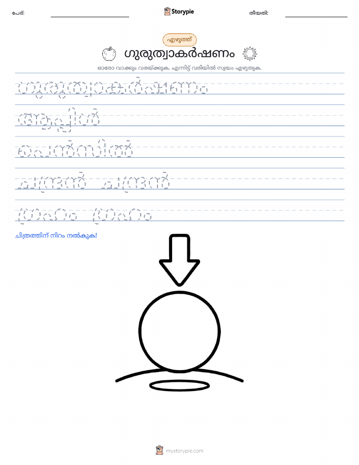 എഴുത്ത് പരിശീലനം