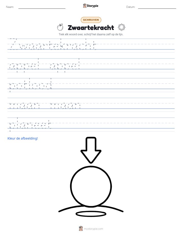 Schrijf Oefening