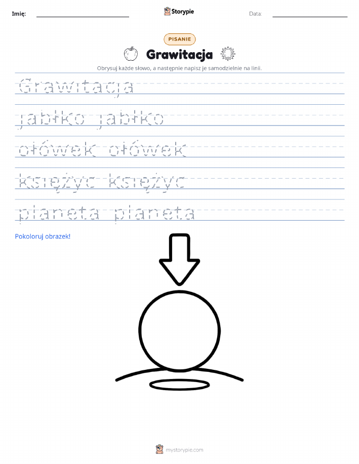 Ćwiczenie Pisania