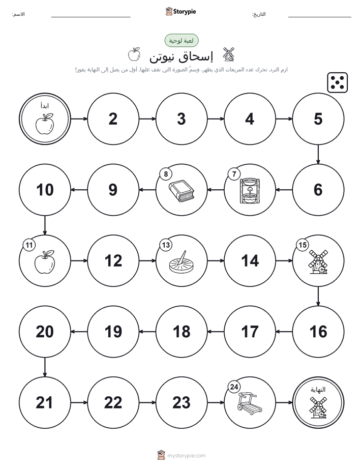 لعبة لف و تحرك
