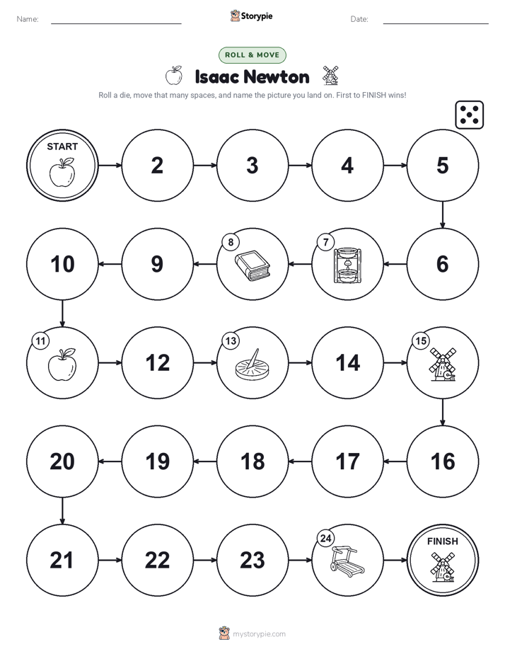 Roll & Move Game