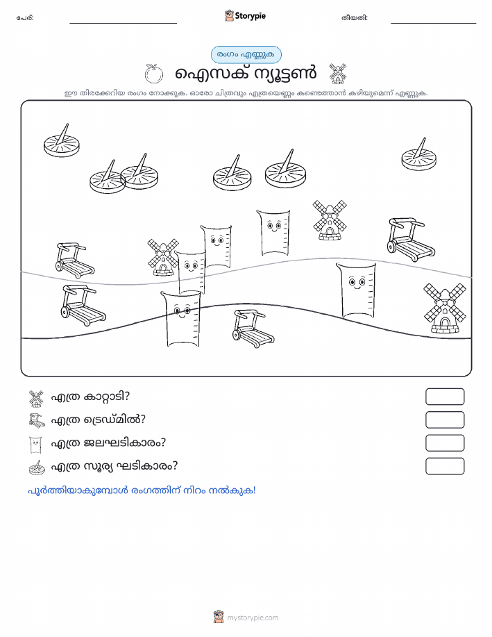 എണ്ണുന്ന ദൃശ്യങ്ങൾ