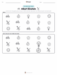 Xem trước tài liệu in sẵn Albert Einstein