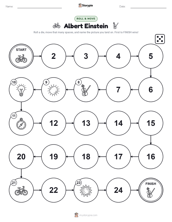 Roll & Move Game