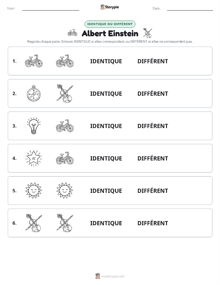 Identique ou Différent