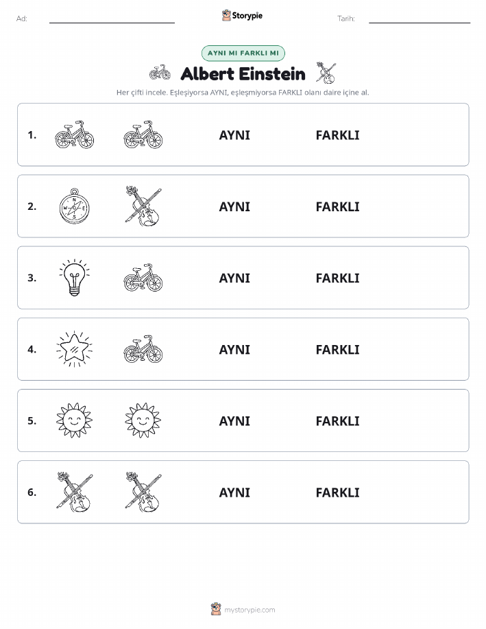 Aynı mı Farklı mı