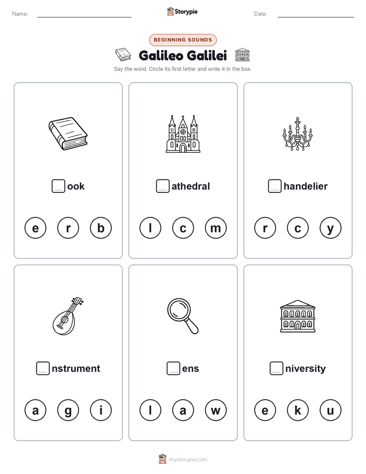 Beginning Sounds