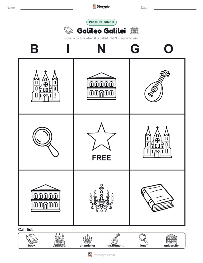 Picture Bingo
