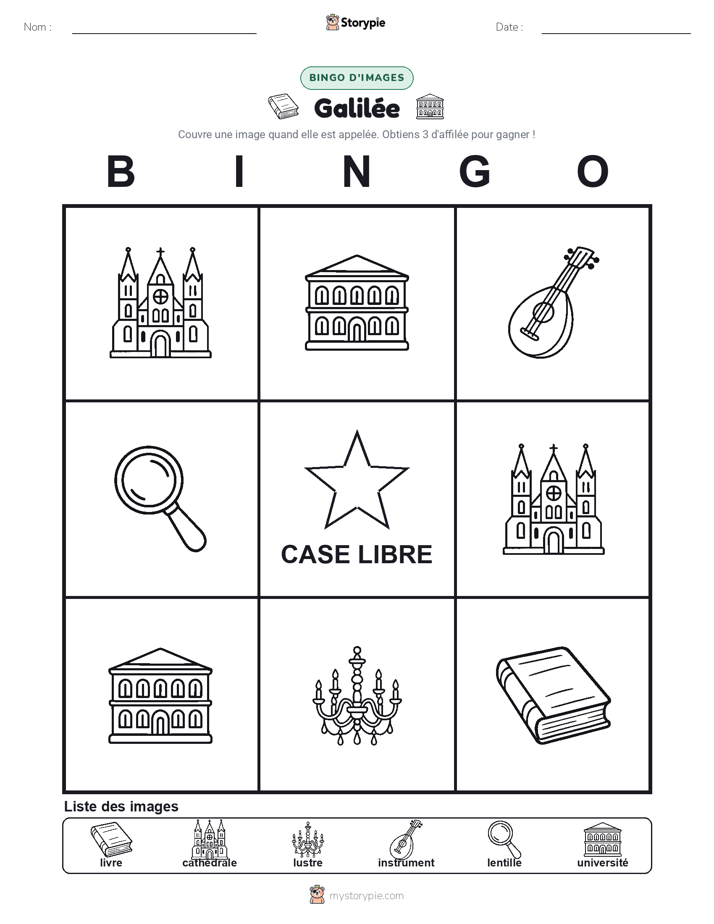 Bingo d'Images