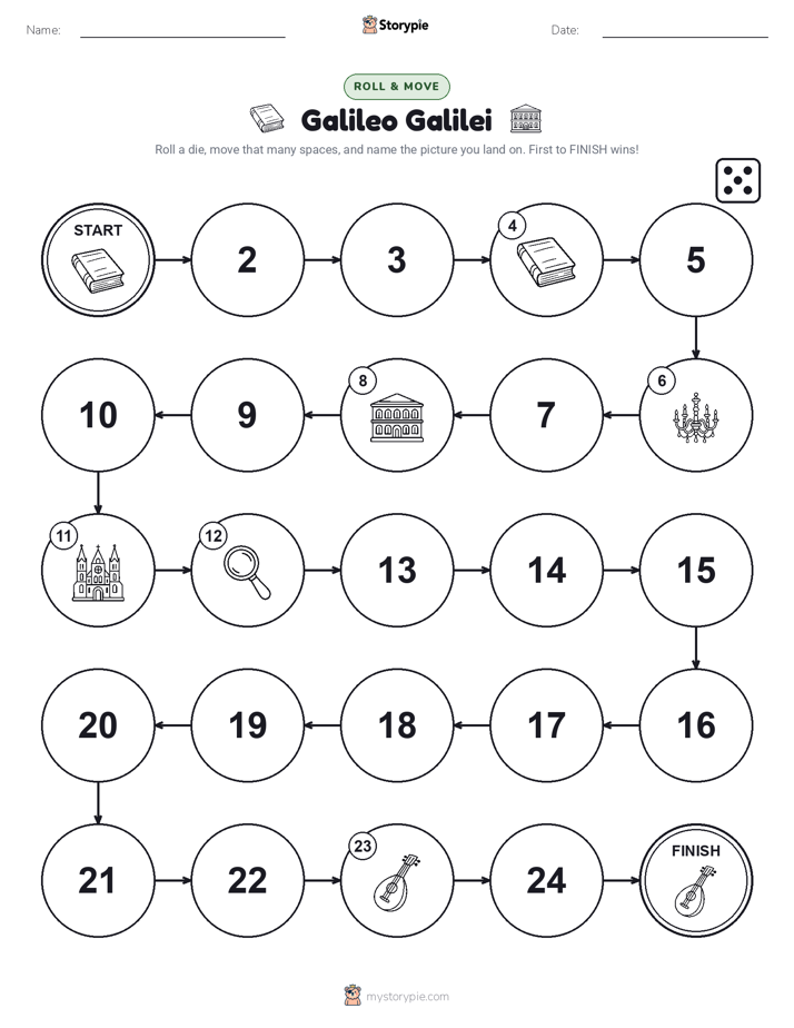 Roll & Move Game