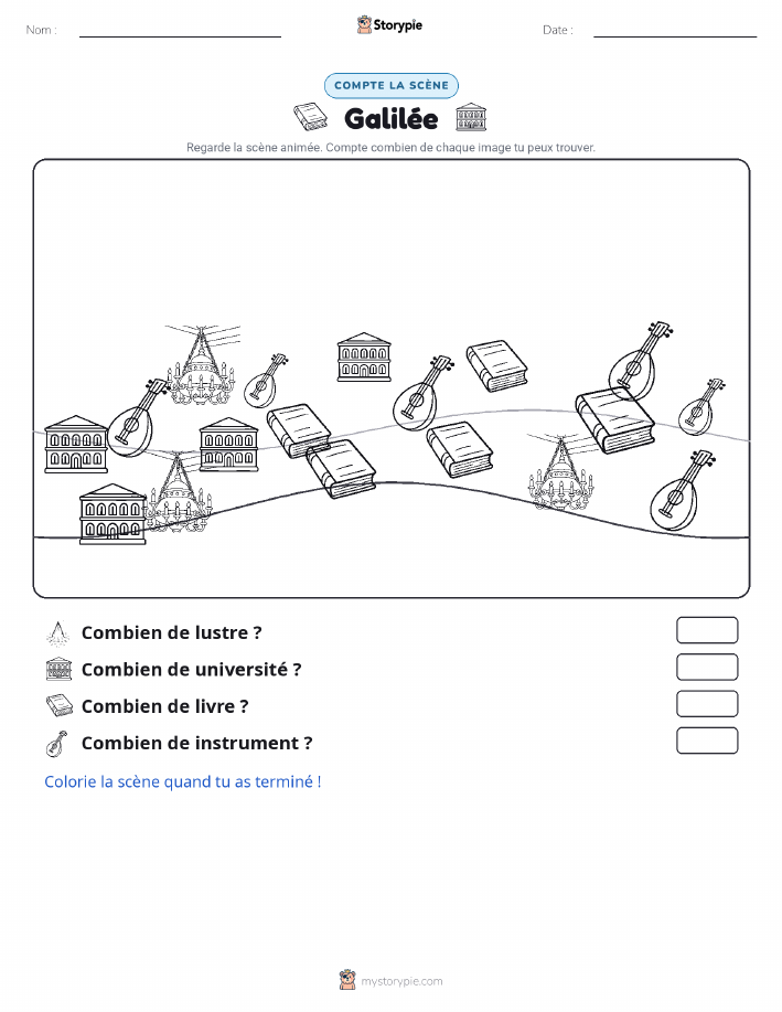 Scène de Comptage