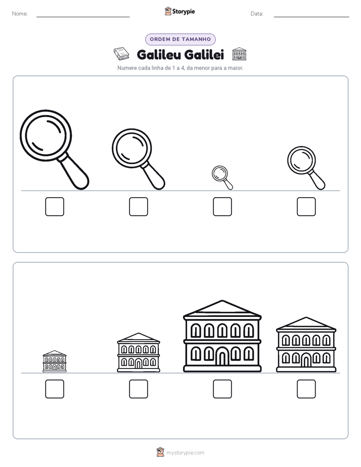 Ordem de Tamanho
