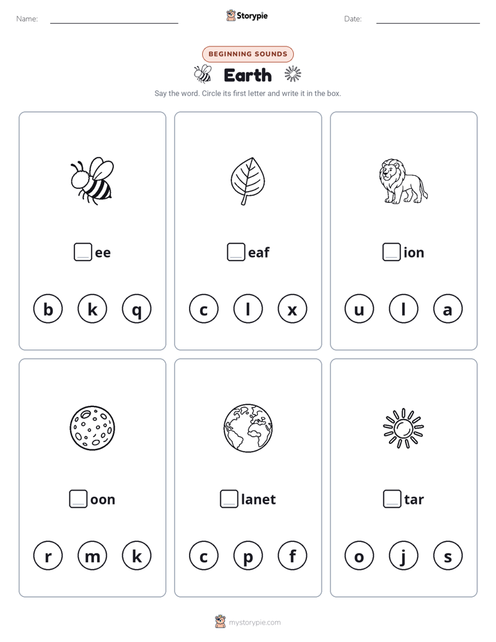Beginning Sounds