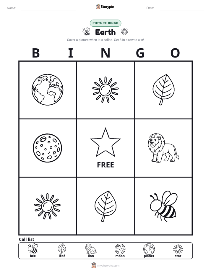 Picture Bingo