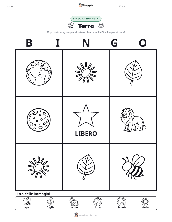 Bingo delle Immagini