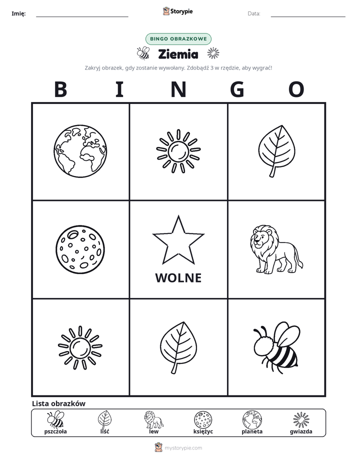 Bingo obrazkowe