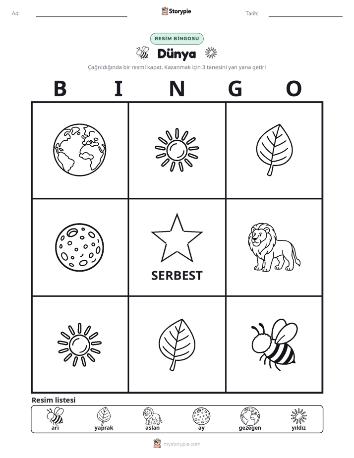Resim Bingo