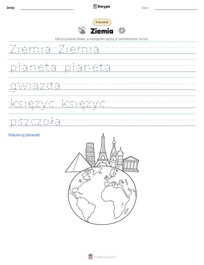Ćwiczenie Pisania