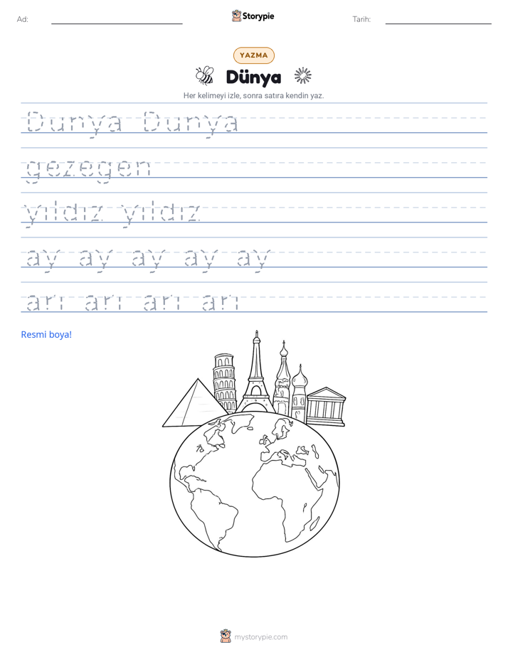 Yazma Pratiği