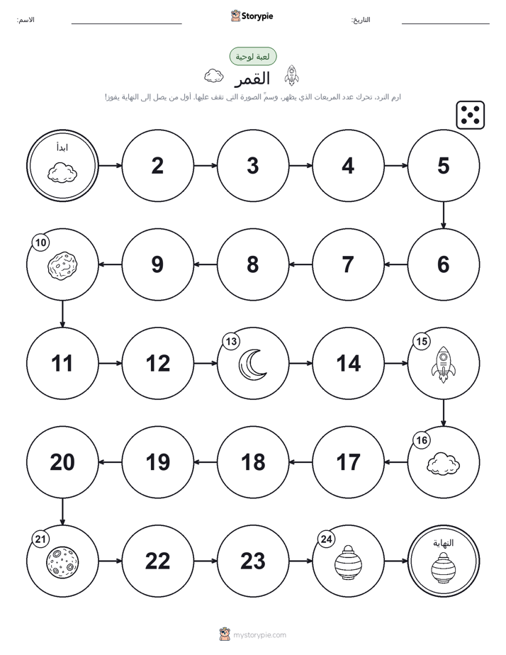 لعبة لف و تحرك
