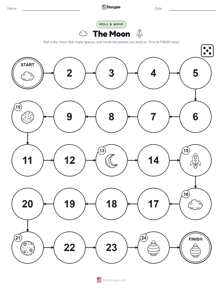 Roll & Move Game