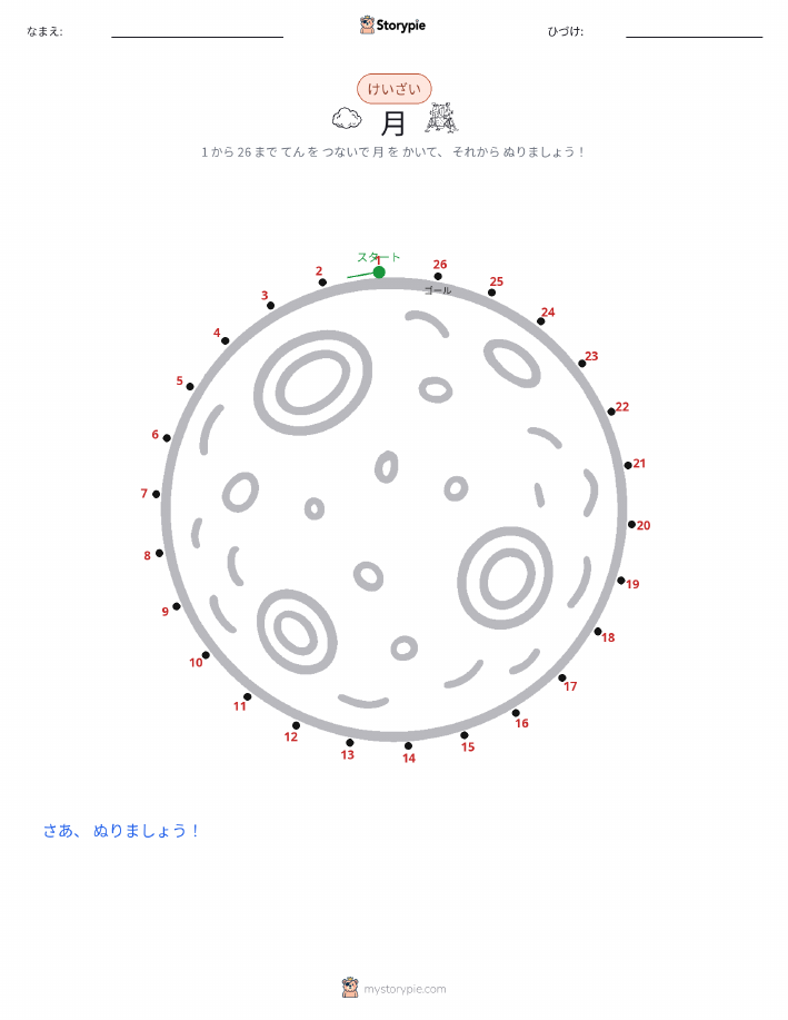 点つなぎ