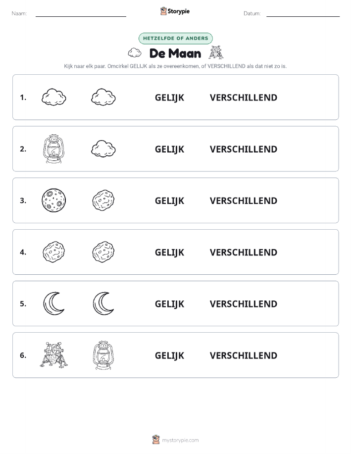 Zelfde of Verschillend
