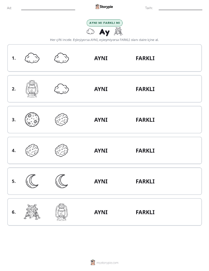 Aynı mı Farklı mı